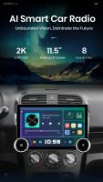 Junsun X8 11.5“ 2K 2000*1200 QLED CarPlay inalámbrico Android Auto radio para SUZUKI Splash Ritz 2004 2005 2006 2007 2008 2009 2010 de coche  autoradio multimedia - details 0
