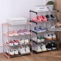 Organizador De Zapatos Multicapa Extensible Y Espacioso 3/4 Estante De Almacenamiento Para El Hogar Resistentes Al Humo Y Desmontable - details 10