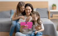 Tableta Para Niños Con Patrón De Dibujos Animados 7 Pulgadas Cuatro Núcleos 4GB RAM 64GB ROM Android Juegos De Aprendizaje Educativos Regalos Para Niños - details 10