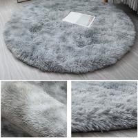 Alfombras de Salón redondas, Pelo Largo, Alfombra para Habitación, Dormitorio, Lavables, Antideslizante, Muy Suave - details 39
