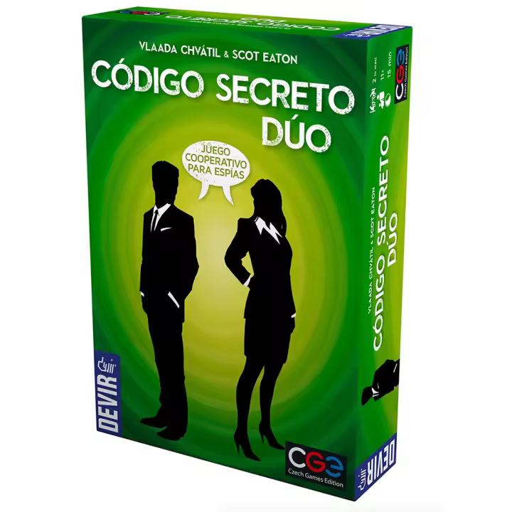 DEVIR CODIGO SECRETO DUO Juego de Mesa - Nuevo a estrenar - Devir - Juego de Espías Cooperativo - 1