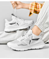Zapatos De Correr Para Hombre Ligeros Cómodos Transpirables Moda Absorbentes De Choque Suela EVA Talla True Ankle above Microfibra Algodón Encierre De Pieza - details 14