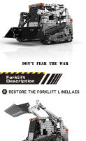 Camión Descargador RC Tracked 2.4G 10CH Con Cuerpo De Acero Inoxidable Vehículo De Construcción DIY Para Juego Educativo Para Niños - details 1