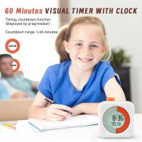 Temporizador visual digital, temporizador de rotación de Cuenta atrás 3 en 1 de 60 minutos para niños y Adultos, para Cocina - details 1