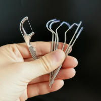 Kit De Limpieza Dental Reutilizable Con Limpiaencías De Dientes Y Llave De Olla De Acero Inoxidable Set De Limpieza Oral Para Adultos Con Bolsa De Aluminio+ Nylon - details 1