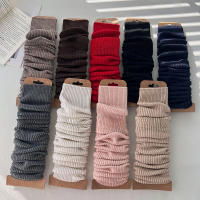 Harajuku Fashion Leggings Tejidas Al Estilo Japonés Calcetines Retro Coreanos Para Estudiantes Socks Blancas Calor Otoño Invierno Poliéster Acrílico Lana - details 0