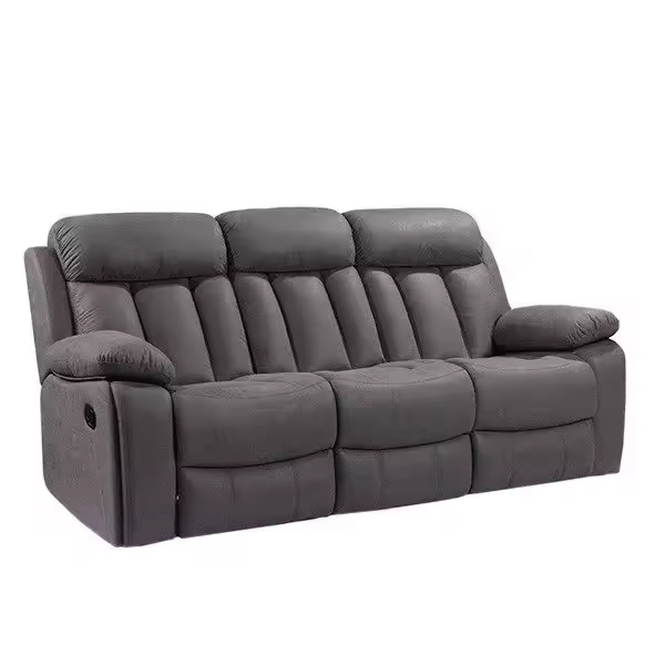 Sofá Madrid Deluxe 3 plazas reclinable/reposapiés elevable - 1