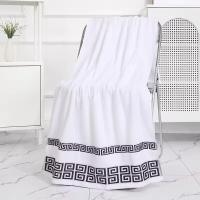 Toalla de baño Grande de Algodón Gruese, absorbente, sin Pelusa, Patrón rectangular, lavable a Máquina - details 3