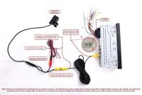 NaviFly Reproductor De Radio Para Coche Con Pantalla Táctil De 7 Pulgadas ND4 Estéreo Universal 1 Din GPS Multimedia Inteligente BT Incluye Control Remoto - details 10