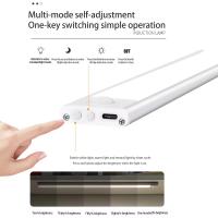 Luz De Sensor De Movimiento LED Luz Nocturna USB Para Armario De Cocina Y Dormitorio Iluminación Interior Sensor - details 10