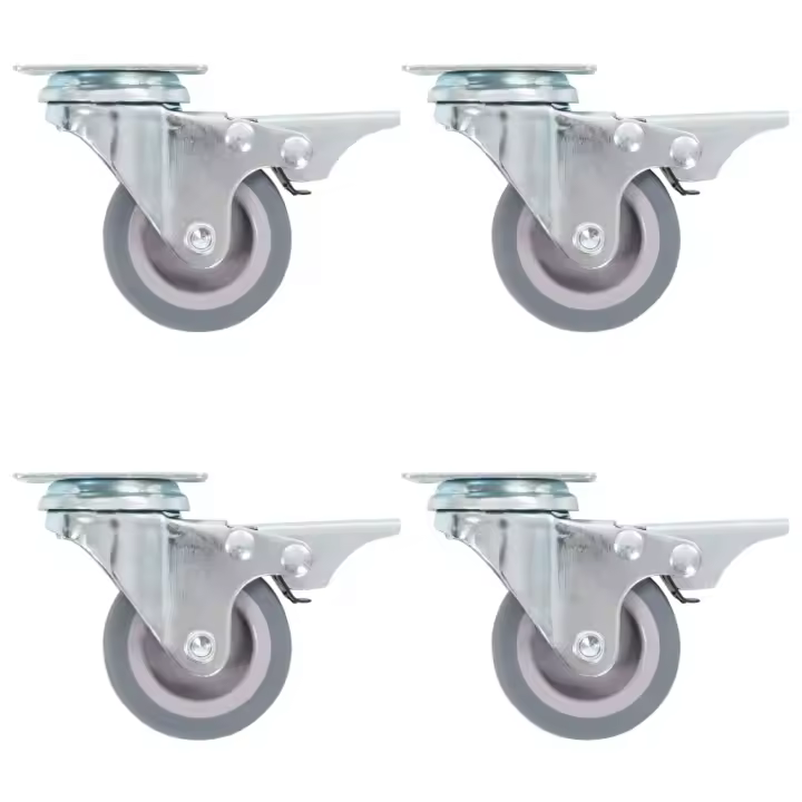 vidaXL Ruedas giratorias 16 piezas 50 mm - 1