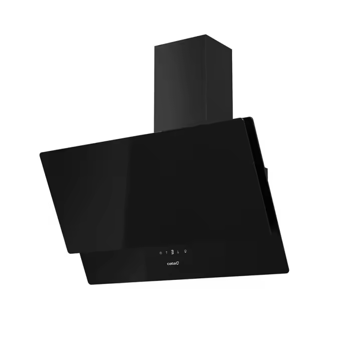 CATA Campana JUNO+ 7000 GBK  70 cm, Cristal Negro, Clase A+ - 1