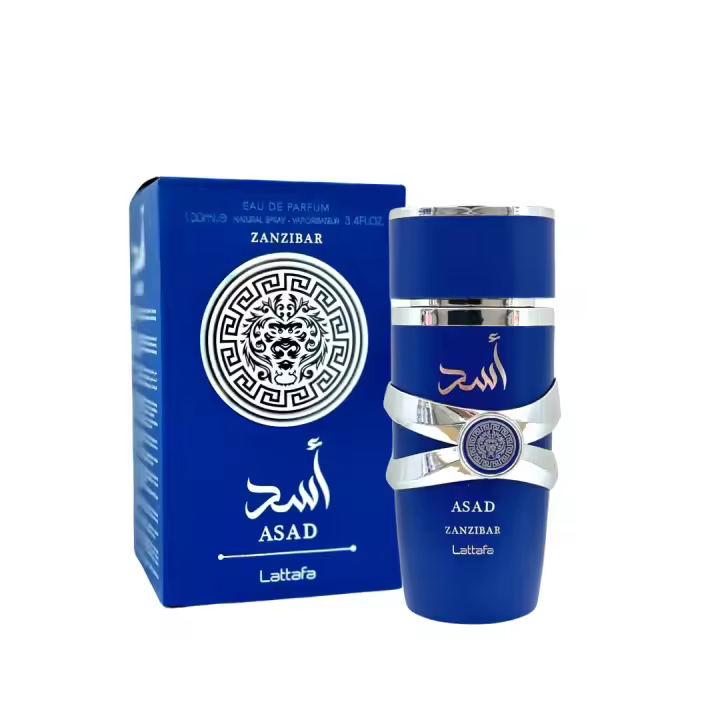 Asad Zanzíbar Lattafa 100ml Eau de Perfume Perfume Árabe - 1