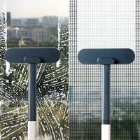 Cepillo De Ventana Multifuncional De Larga Mano Para Limpieza Dual Seco Y Húmedo Limpieza De Cristal Sofá Pared Vello De Mascota Alfombra - details 1