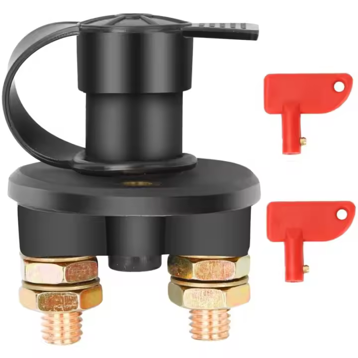 Aislador de interruptor de 12V/24V, desconexión de batería máxima de 200A para barco de coche - 1