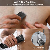 Epilador Recargable Para Hombres Afeitadora De Cuerpo Piel Sensible Bikini Axila Armpita IPX7 Eléctrica Peluca Rápida Y Painless - details 5