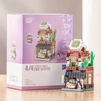 Bloques De Construcción Miniatura Estilo Callejero Japonés DIY Juguetes De Modelado Decoración De Hogar Regalos Para Navidad Y Acción De Gracias - details 6