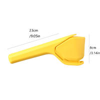 1PC Eje Manual De Limonera Fácil De Sujetar Para Exprimir Limones Plástico Material Estilo Horizontal Medición En Unidades - details 10