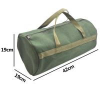 Bolsa Organizadora De Herramientas De Lona Multiusos Para Electricistas Y Mecánicos Bolsa Portátil Para Destornilladores Y Llaves De Fijación Resistentes Al Desgaste - details 10