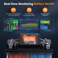 ANCEL BM300 pro Monitor De Batería Bluetooth 6V 12V 24V Analizador De Salud De La Batería Test De Sistema De Carga Y Arranque Con Alarma Herramienta De Diagnóstico Para Coches - details 3