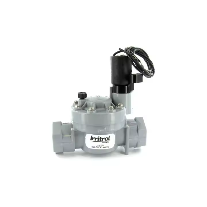 Electroválvula irritrol 2500 mt 24v con roscas hembra de 1" - 1