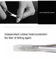 Tijeras De Cutícula Profesionales De Acero Inoxidable Para Manicura Y Pedicura Cortador De Piel Y Uñas Encarnadas Trimmer De Uñas Russian - details 2