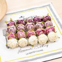 5 Piezas De Cabezas De Rosas Artificiales De Seda Para Boda Decoración De Banquete Accesorios Para Novia Regalo Caja De Flores Falsas Para DIY - details 0