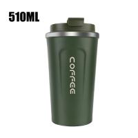 Taza Termo De Acero Inoxidable Para Viaje Con Capacidad De 380/510ML a Prueba De Fugas Para Té Agua Café Thermo Cafe Car - details 10
