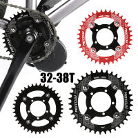 Adaptador De Cadena Ebike 104BCD Para Bafang BBS01 BBS02 Motor De Tracción Media Bicicleta Eléctrica Aleación De Aluminio Parte De Ciclismo 32/34/36/38T - details 0