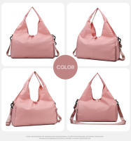 Bolso De Hombro Para Mujer Con Gran Capacidad Para Yoga Gimnasio Deportes Y Viajes Bolsa De Mano Fitness Nylon Impermeable Con Correa - details 6