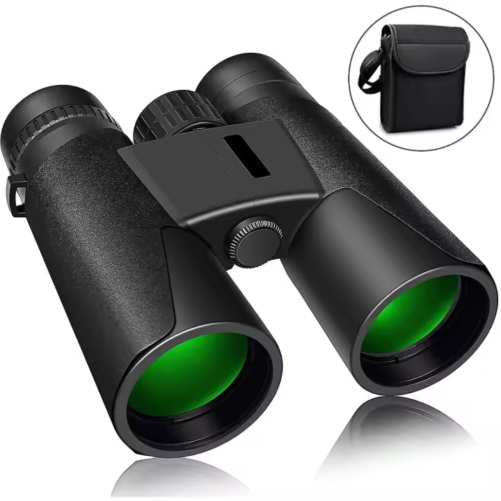 Prismáticos compactos de alta potencia 12x42 para adultos que buscan observar aves, Upworld HD - 1