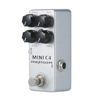 Pedal De Efectos Para Guitarra MOSKYAudio MINI C4 Compressor Con Bypass Verdadero Enlace Directo Para Música Y Audio - details 6