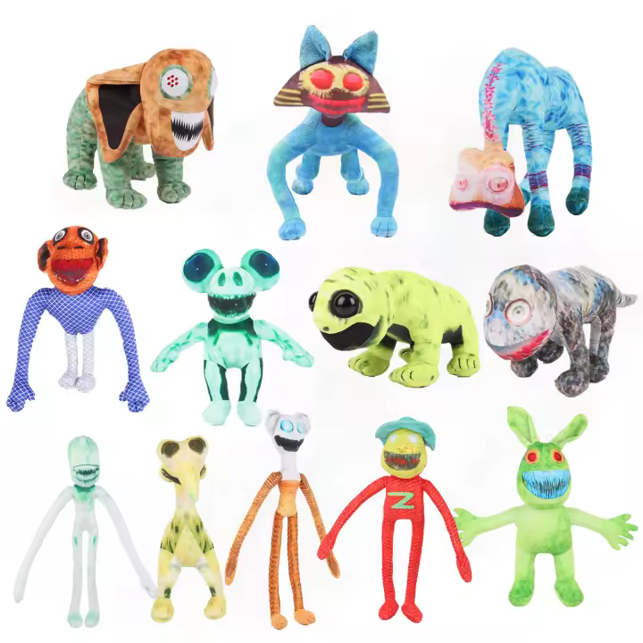 Zoonomaly Muñeco De Peluche Monstruo Juguete Suave Para Regalos De Cumpleaños Y Fiestas Decoración Del Hogar Material De Peluche Corto Relleno De Algodón PP Adecuado Para Todas Las Edades - 1