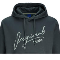 Jack & Jones hombre Sudadera con capucha y bolso Frontal Serie Originals Logo estampado capucha ajustable Muy suave y cálida Otoño Invierno REF 281990 - details 6