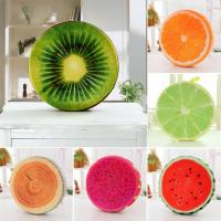 Funda De Cojín Redonda Para Silla De Barra Con Estampado De Frutas De Dibujos Animados Antideslizante Cubierta De Asiento Suave Para Sala De Estar Y Comedor - details 21
