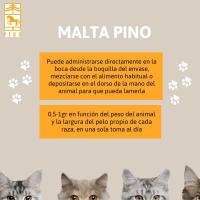 MALTA PINO, Stop a las bolas de pelo gatos de Laboratorios Pino. Envase de 100ml. - details 1
