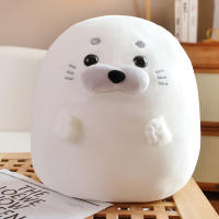 Nueva Adorable Peluche De Señorón En Algodón Sastre Juguete De Lobo Marino Suave Regalo Kawaii Para Dormir Y Abrazar - details 2