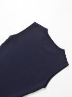 Vestido Mini De Encaje Para Mujer TRAFSHE Con Cuello Redondo Y Mangas Sin Mangas Vestido De Punto Vintage De Corte Slim - details 3