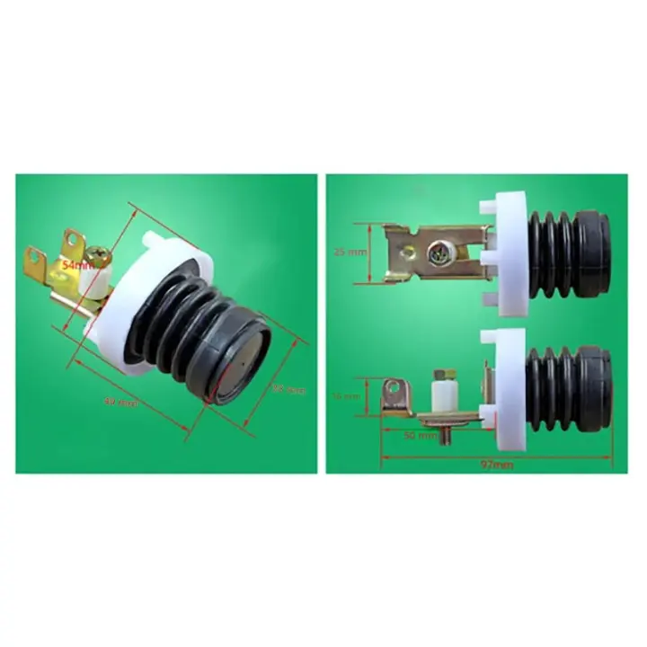 Tapa De Desagüe Para Máquina De Lavar Plomero De Válvula De Bloqueo De Agua Fitting De Resorte Válvula De Desagüe Para Electrodomésticos - 1