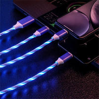 Cable USB Tipo C Luminoso NNBILI 3 En 1 Con Luz LED Para Fiestas Carga De Teléfono Compatible Con Xiaomi iPhone 14 Samsung S24 Accesorios De Teléfono - details 2
