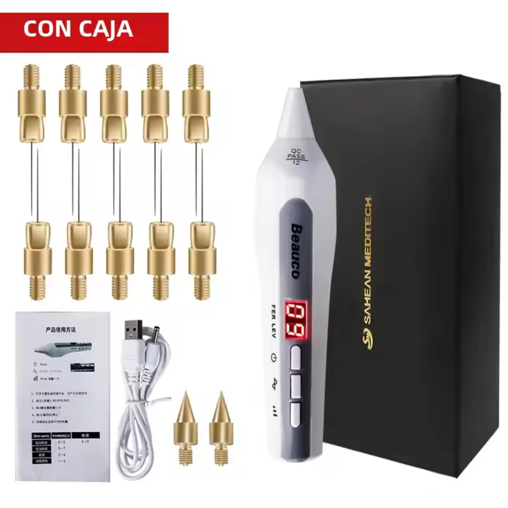 Bolígrafo De Plasma LCD Profesional Para Eliminar Vello Pintado Manchas De Piel Arrugas Línea De Tiempo Dispositivo De Belleza Para El Rostro - 1