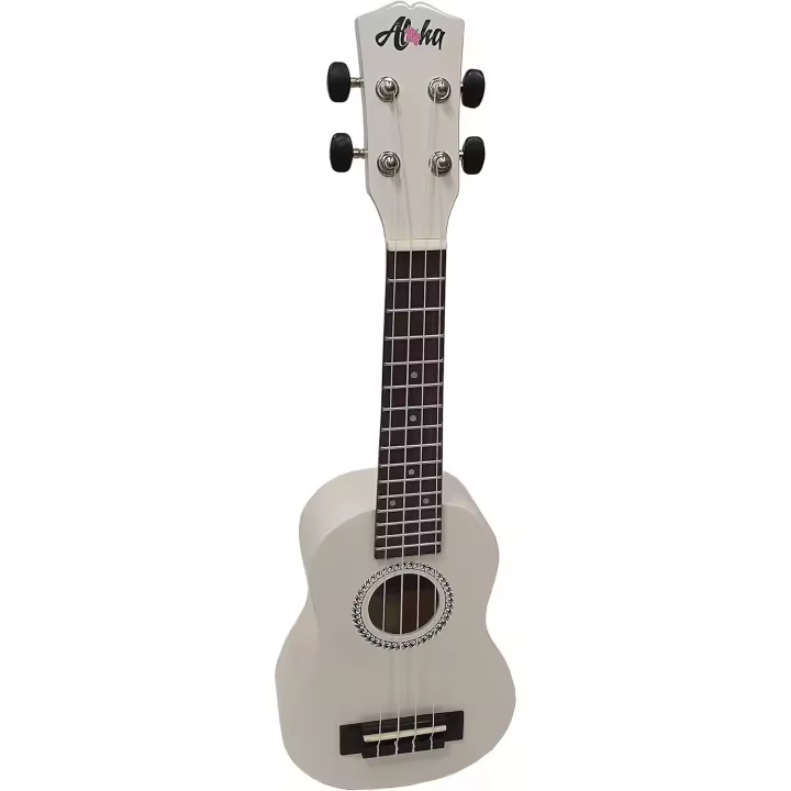 ukelele soprano blanco JM Forest Aloha SK2100WH  de 21" color blanco perfecto para empezar a tocar el ukelele - 1