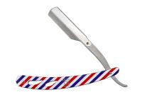 Soporte Para Afeitadora Retro Para Hombres Herramienta De Corte De Cabello Acero Inoxidable Mango Cuchillo Recto Barber Razor Holder - details 12