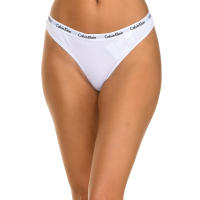 Calvin Klein-Pack-3 Tangas con cinturilla de goma elástica D1622T para Mujer