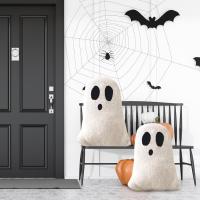 2Pcs Cojines De Halloween Espeluznantes Para Sofá Cama Decoración De Casa Fiesta Estilo Europeo Forma Rectangular Adultos - details 4