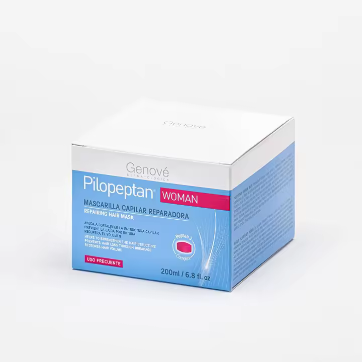 Pilopeptan Mascarilla Capilar Mujer | Anticaída y Fortalecedora | Hidratación y Nutrición | 200 Ml - 1