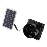 Ventilador De Techo Solar VBESTLIFE Para Invernadero Con Panel Solar Alta Eficiencia Y Ahorro De Energía Para Tubo Redondo ABS - details 5