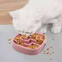 Tazas De Alimentación Para Perros Y Gatos Anti Ahogamiento Ralentizador De Comida Alimentos Feeder Plástico Para Prevenir La Obesidad - details 5