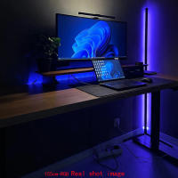 Lámpara De Piso RGB Con Sincronización De Música Moderna 16 Millones De Colores Cambiantes Para Ambiente De Buena Alegría En Dormitorio Y Sala De Estar - details 7