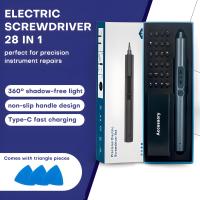 Destornillador Eléctrico De Precisión 28 En 1 Recargable Herramienta Manual Para iPhone PC Set De Destornilladores Con Caja - details 0